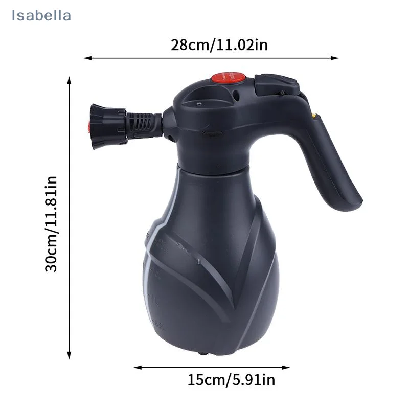 ♥ 무선 충전식 고압 세차 스프레이어 - 차량 청소용 휴대용 전기 폼 스프레이 건
