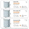 1/2/3Pcs Clothes Quilt Storage Bag Household Large Capacity Quilt Storage Box Wardrobe Non-woven Clothing Moving Luggage Bag 5