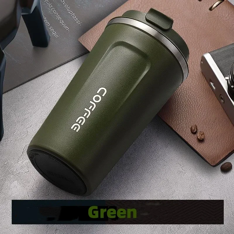 380/510ml Stainless Portable Travel Mug Stainless Steel Smart Coffee Tumbler Thermos Cup with Intelligent Temperature Display