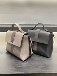 2024 B*C Women's Shoulder Bag Elegant Leather Handbag For Woman