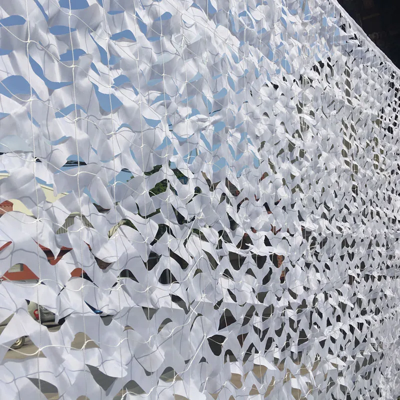 Welead 3x4m Reinforced Camouflage Net White Blue Sand Black for Outdoor Awning Garden Shade Hide Mesh 3x4 4x3 3*4M 4*3M