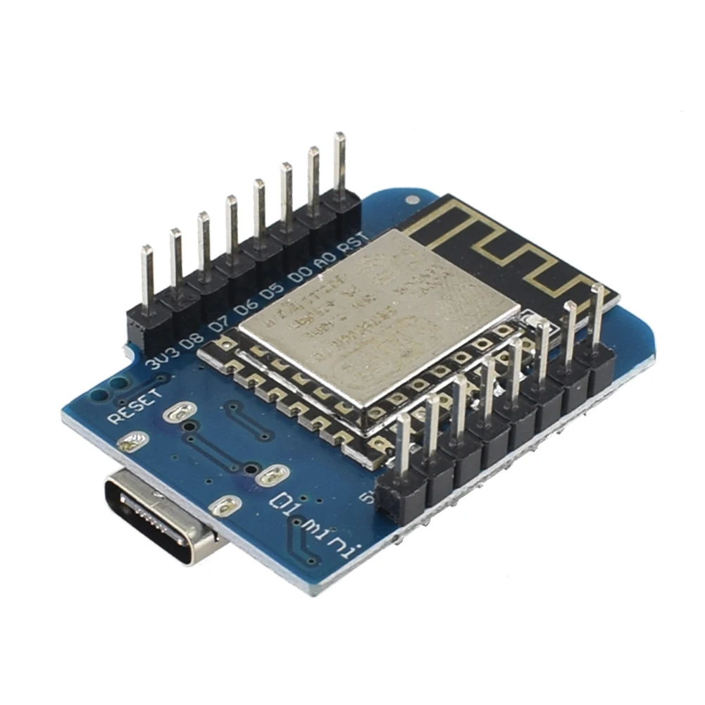 ESP8266 ESP-12F D1 미니 WIFI 개발 보드 NodeMCU Lua Type-C WLAN WiFi 인터넷 개발 보드 (아두이노용)