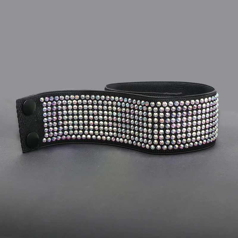 Latin Dance Belt Female Professional Latin Dance Belt Costume Accessories With Drill Modern Girdle Accessories