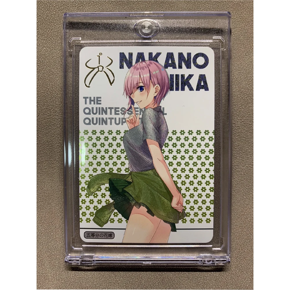 Flash Card Anime Classics Game Collection, Os Quíntuplos Quintessential,  Nakano Miku, Itsuki, Personagens de Animação, 5 Unidades por Conjunto -  AliExpress