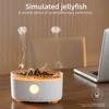 Multicolor Humidifier Aromatherapy Flame Volcano Light TimerFlame Ultrasonic Essential Oil Diffuse For Bedroom Home Yoga Office 4
