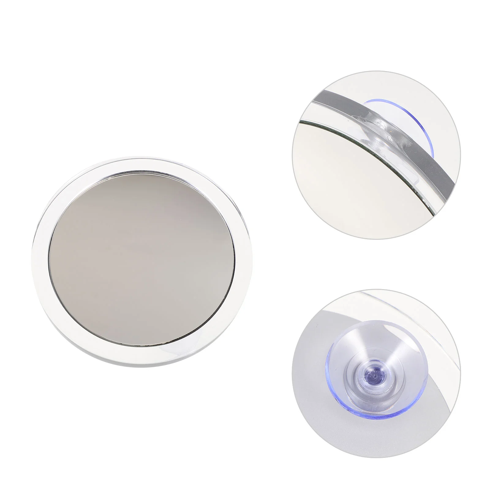 

Suction Cup Mirror Makeup Woman Magnifying Plastic 20X Bathroom Portable