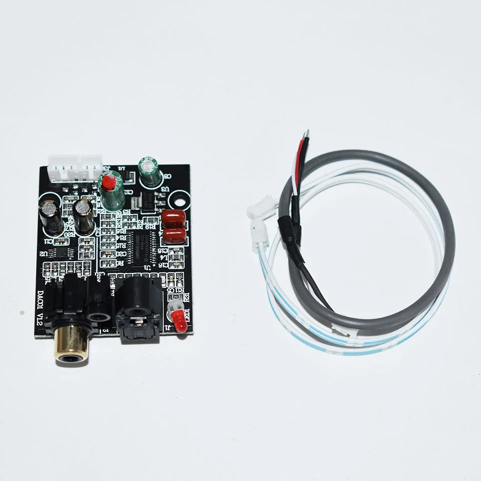 DAC Digital Decoder CS8416+CS4344 Optical Fiber Coaxial Signal Input Stereo Audio Output Decod For Amplifier