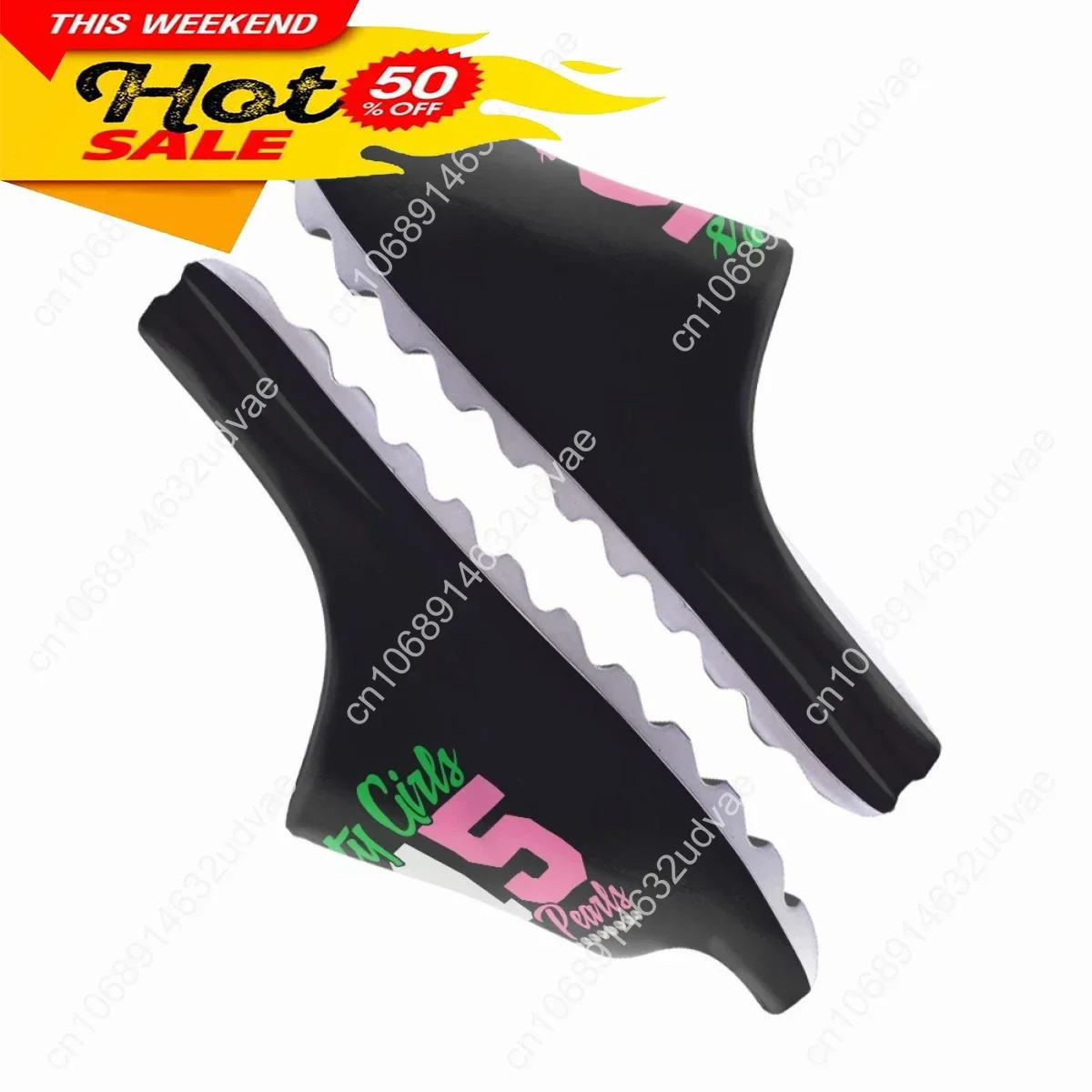 Summer Hot American Sisterhood Sorority Print Coconut Slippers For Women Home Non-slip Slippers Beach Wading Sandal