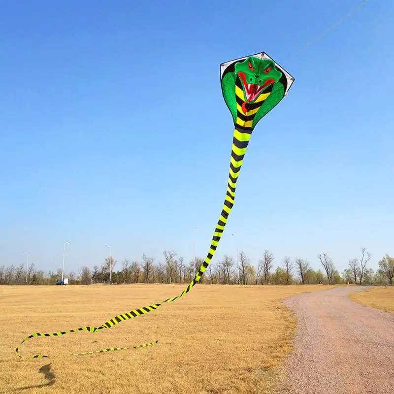 Kids long Tile Kite Outdoor Snake Kite Toy for Boys/Girls Relieve Boredom Game 5