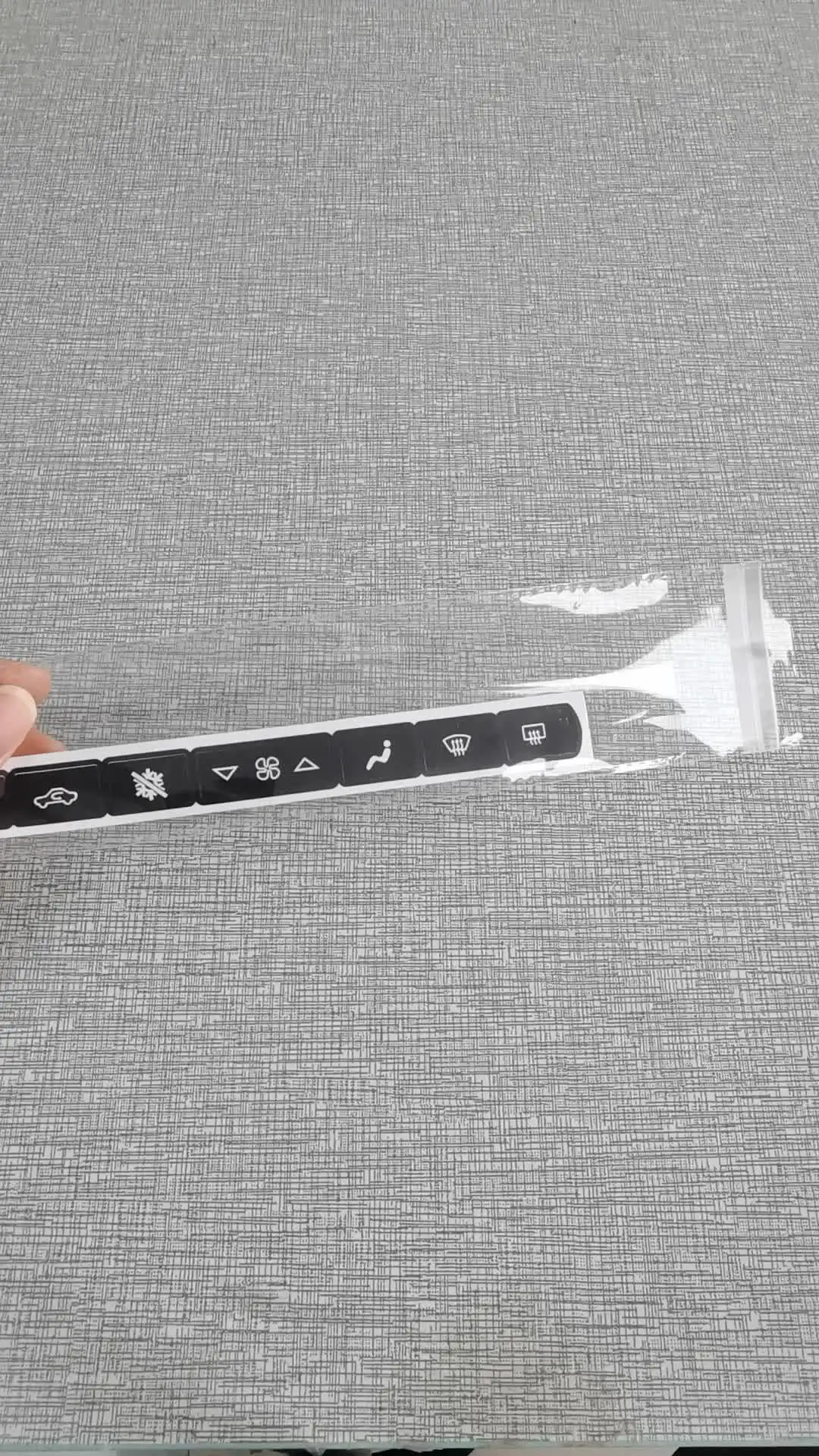 KIT DE RÉPARATION Bouton De Tableau De Bord Autocollant