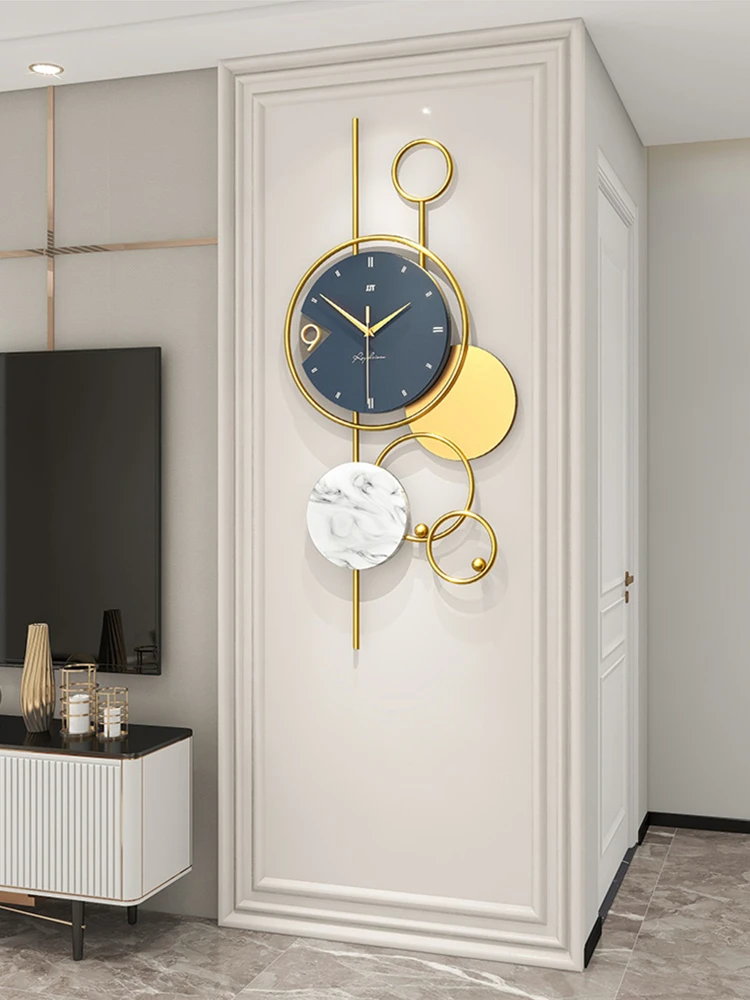 Reloj de pared grande para salón, diseño moderno, relojes para el