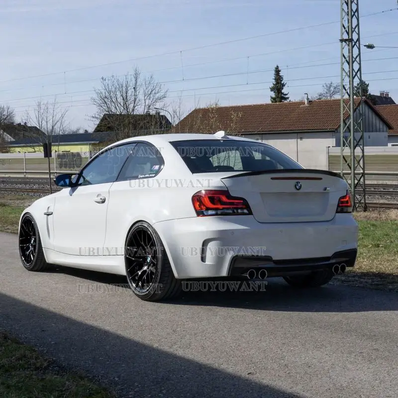 FLY DESIGN Spoiler posteriore adatto per BMW Serie 3 F30 Limo, ala posteriore in plastica ABS con ABE
