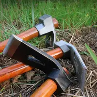 Multifunctional Small Hoe With Wooden Handle Household Flower Hoe Gardening Hoe Outdoor Agricultural Tool And Garden Tool 2
