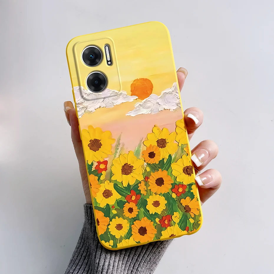 Cute Bear and Frog Cartoon Silicone Soft TPU Phone Case - 6.58 inch