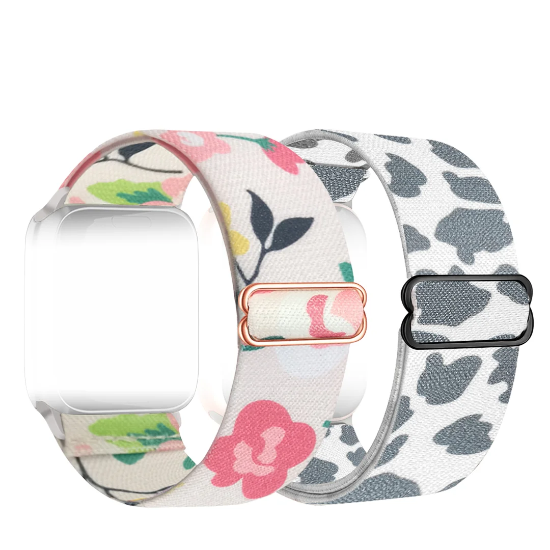 ตัวเลือกสินค้า สายนาฬิกา Apple Watch ไนลอนพิมพ์ลาย ระบายอากาศดี