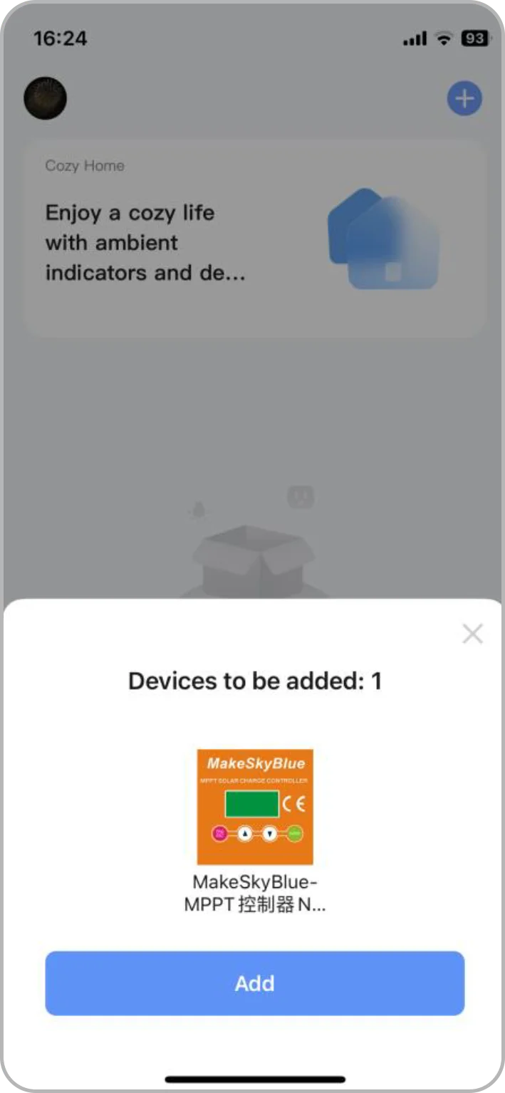 Description Picture 4 of item60A24V-V125 with Wifi Cloud Box MakeSkyBlue Newest 60A 24V MPPT Solar Charge Controller for Li-NMC LifePO4 Lead-Acid Battery