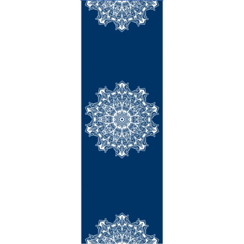 Hot Yoga Mat Towel 185*61cm Printed Yoga Towel Non slip Fitness Workout Mat Cover For Pilates Gym Yoga Blankets