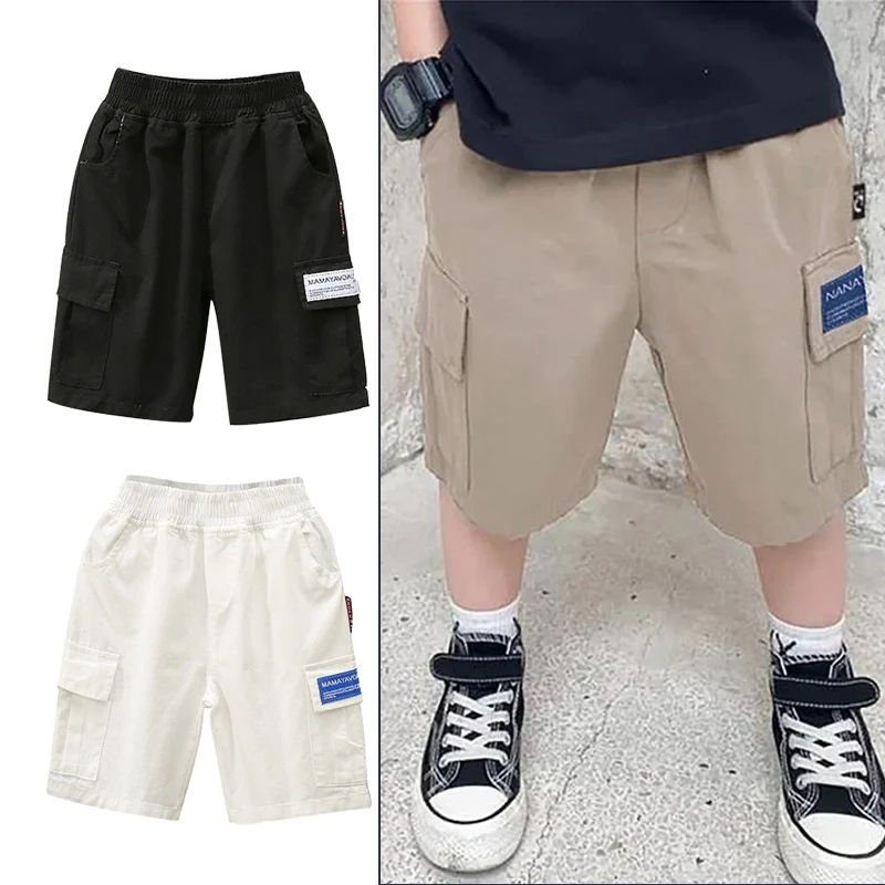 Kids Summer Cargo Shorts 1