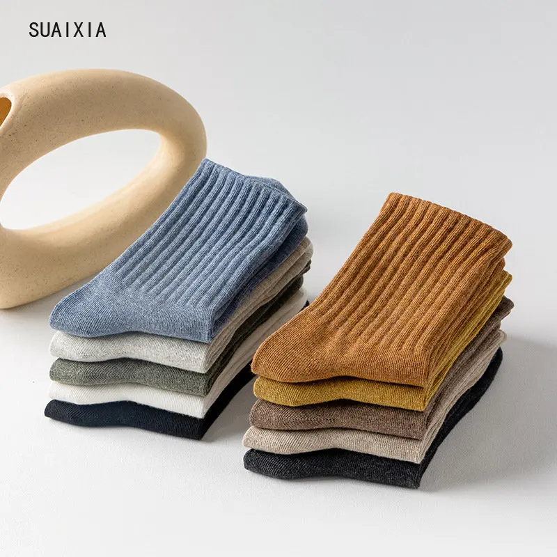 

Unisex Socks Women Men Socks Female Male Solid Color Socks Short Cotton Sock Striped Soks Spring Summer Sox