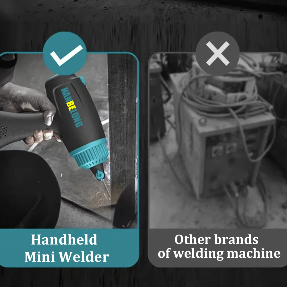 110/220V Welding Machine Hand-held Automatic Digital Intelligent Welding Machine110A Current Adjustment Arc Welding Machine 5