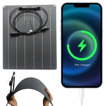 30W 18V Flexible Solar Panel Charger 1