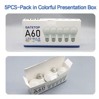 5 шт. E27 светодиодные лампы переменного тока 220 В 110 В лампочка реальной мощности 20 Вт 18 Вт 15 Вт 12 Вт 10 Вт 9 Вт 8 Вт лампада гостиная дом светодиодная бомбала — изображение 6