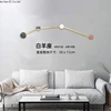 Nordic creative constellation Hook wall hanging door behind brass coat and hat hook living room decoration wall hook key hanger 2