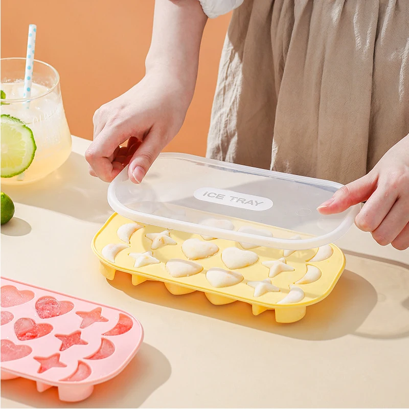 Bac à Glaçons En Forme De Rose En Diamant 6 Cavités Pour Cocktails