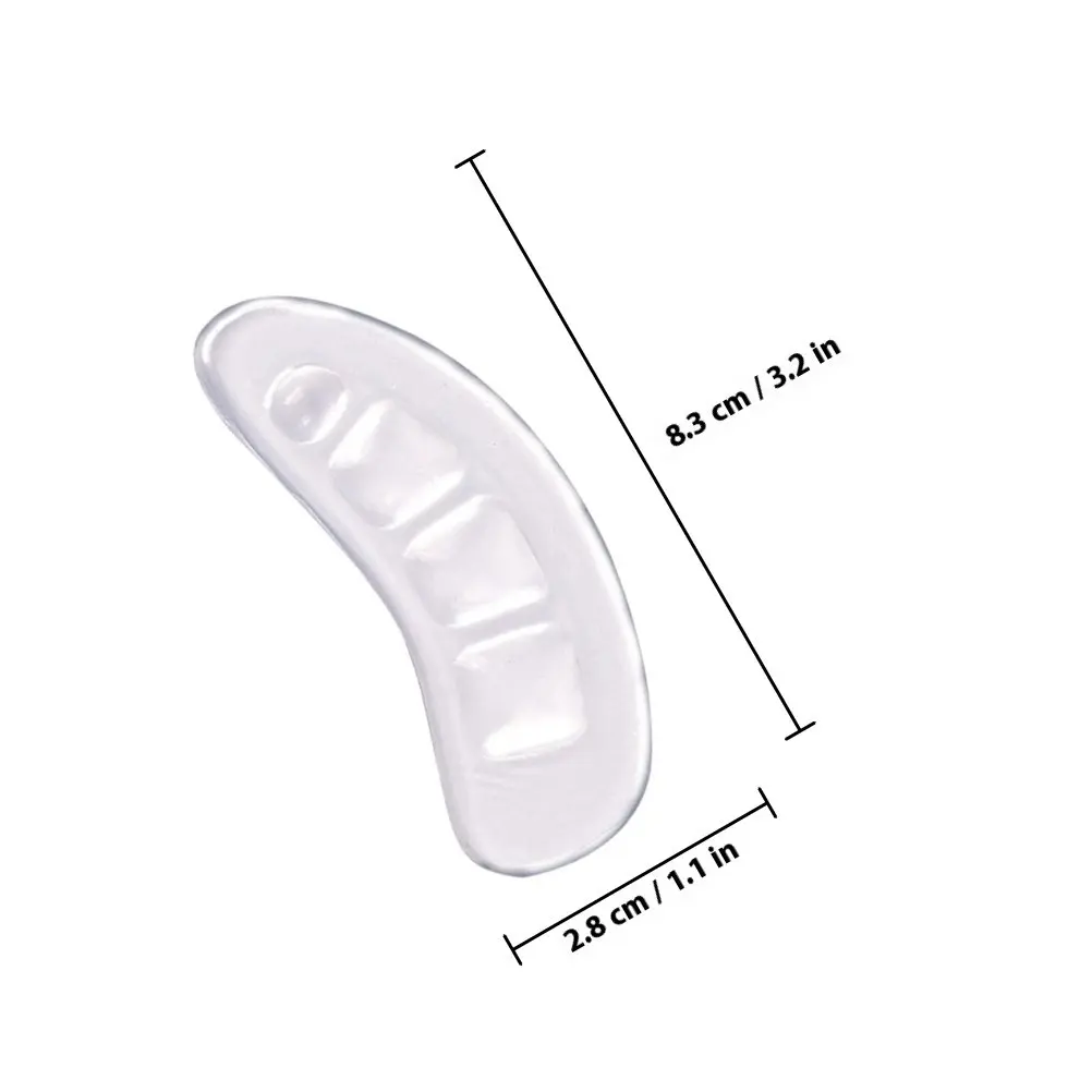 3쌍의 가볍고 통기성 좋은 힐 쿠션, 여성용 신발 뒤꿈치 보호대, 통증 완화를 위한 자가 접착식 발 보호 패치