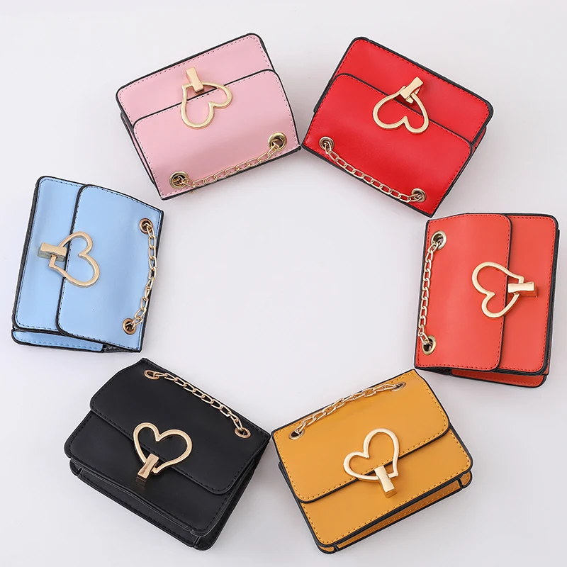 New Children's FashionableBright and Cute Mini Shoulder Bag Handbag Girl Princess Coin Wallet Crossbody Bag purse  shoulder bag