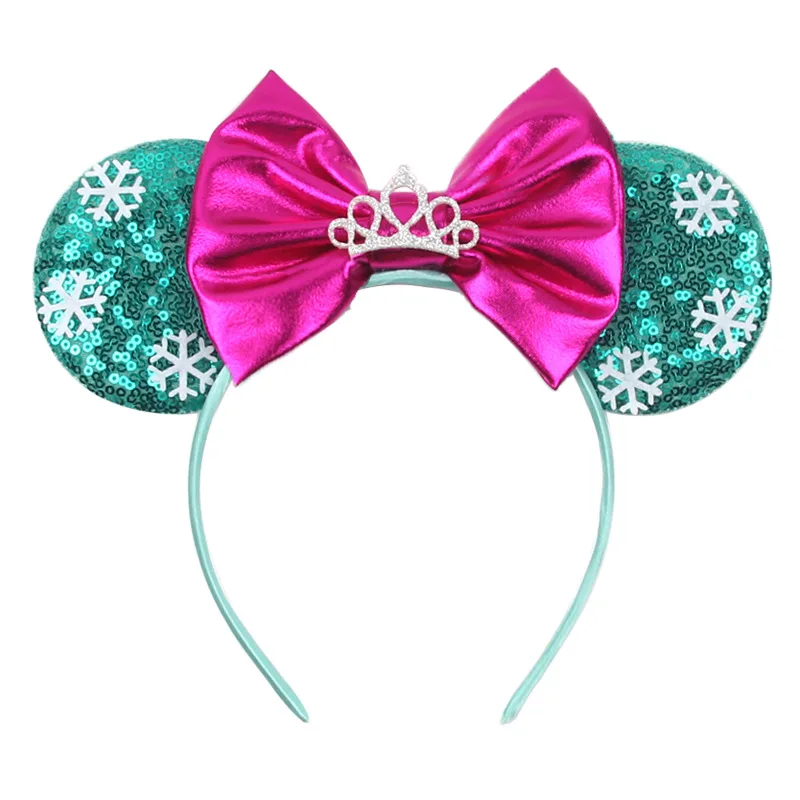 New Design Mouse Ears Headband Girls Sequin Bow Butterfly Hairband Women  Cosplay Party Head Wear Kids Festival Hair Accessories - Headband -  AliExpress