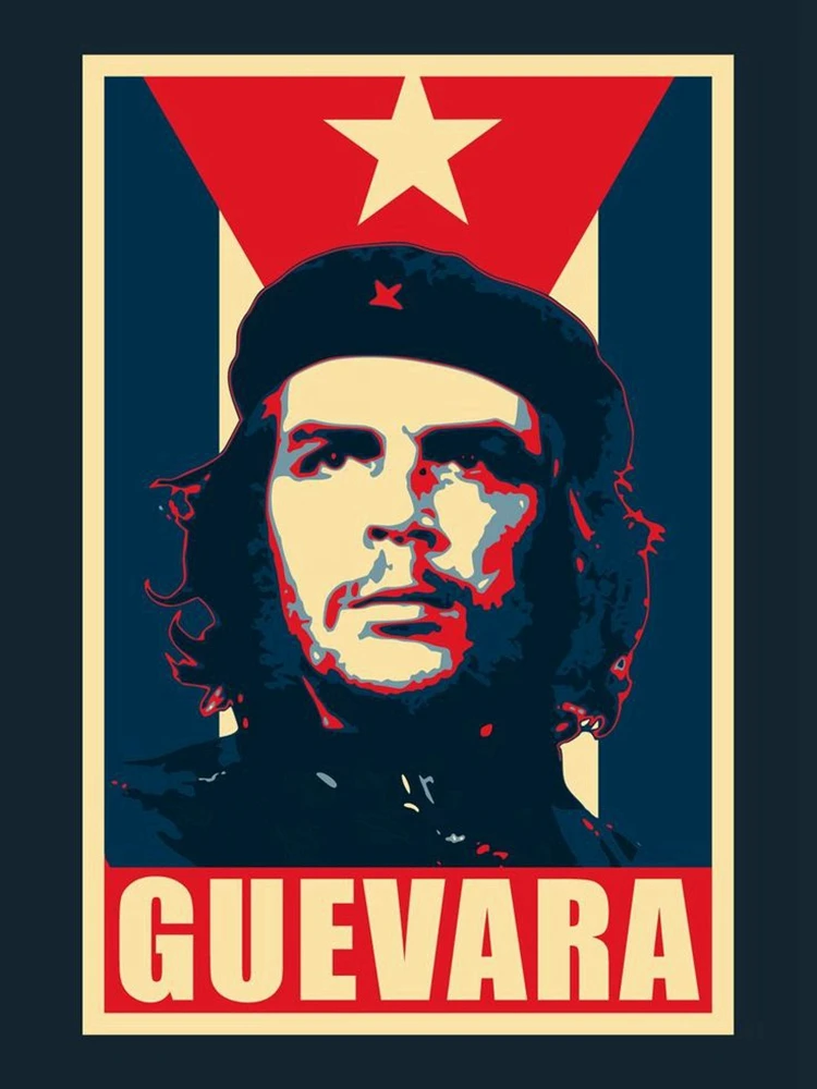 Kit Diamante Painting 5D Fai Da Te 40x50 Cm - Eroe Cubano Che Guevara - Quadro Di Strass Cristallo Con Tela, Diamanti Rotondi E Strumenti Inclusi