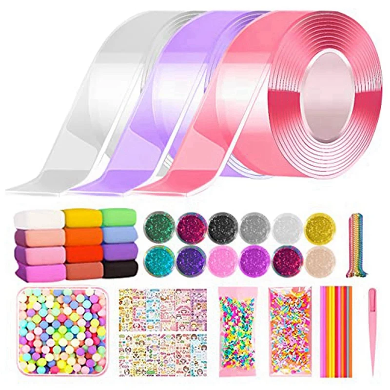 color-nano-tape-bubble-kit-for-kids-magic-sticky-ball-toys-double-sided-bubblable-tapes-nanos-bubble-balloon-tape