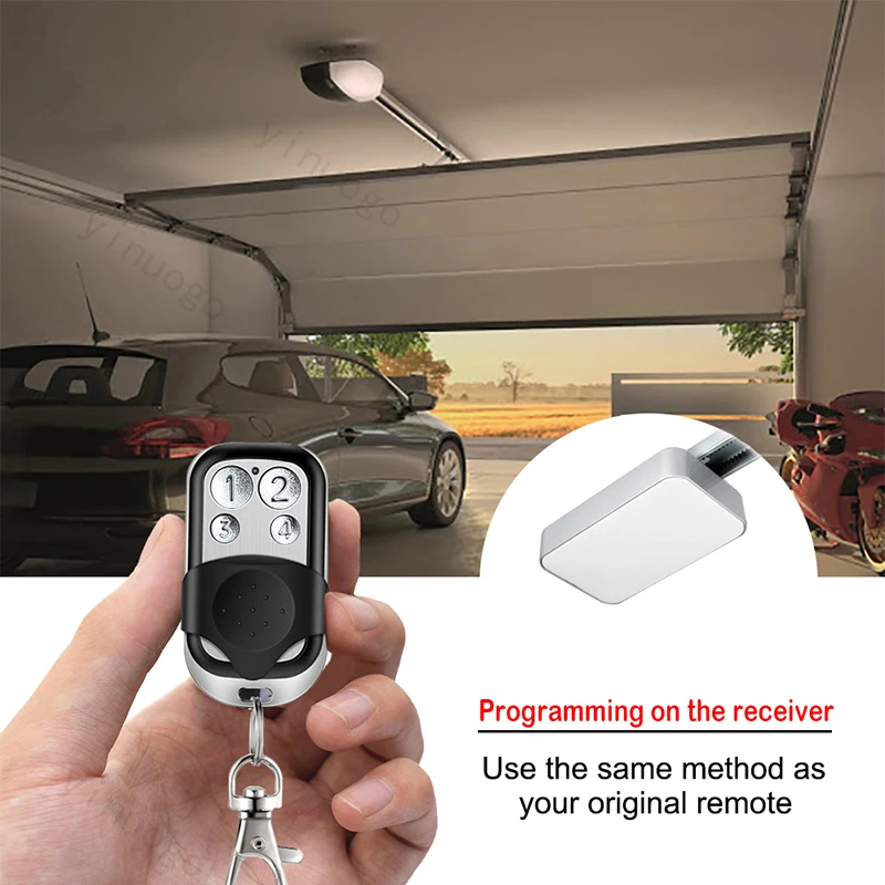 433.92MHz Rolling Code Remote Control For Normstahl / Crawford Standard Steel T433-4 EA433 RCU433 2KM 4K 2K Garage Door Opener 2