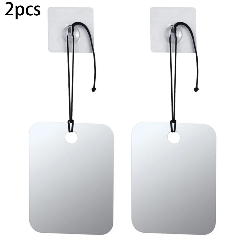 

Bathroom Mirrors Hooks Fogless Free Mirror Hook 2.83x2.83 Inches Mirror 6.81x5.2 Inche For Bathroom Accessories