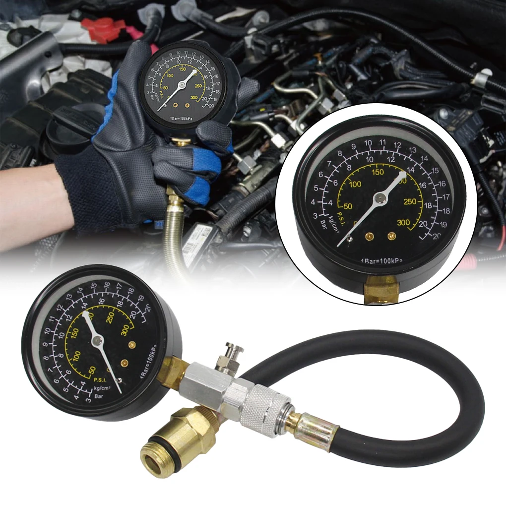 

Car Air Cylinder Pressure Gauge Accurate Resettable Graduated Meter