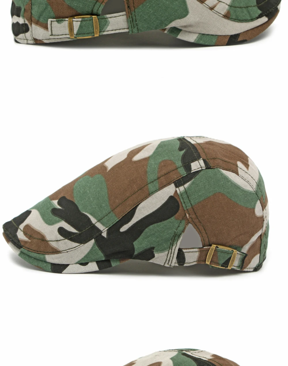 HT4837 Herren Berets Frauen Frühling Sommer Sonne Kappe Künstler Maler Baskenmütze Hut Männlich Weiblich Einstellbare Ivy Flache Kappe Camouflage Baskenmütze Kappe – Detail 11
