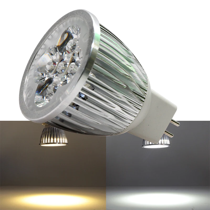 Led Spotlight MR16 Super 5W 12v 24v Home Ceiling Bulb Spot Under Cabinet Light Aluminum Shell High Quality Lamp 12 24 Volt