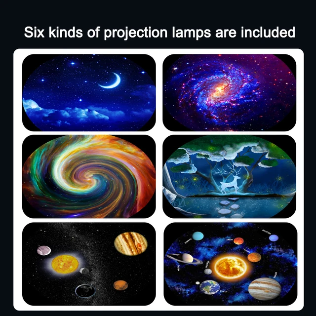 Planetarium Galaxy Night Light Projector 360 Adjustable Star Sky Night Lamp For Bedroom Home Kids Birthday