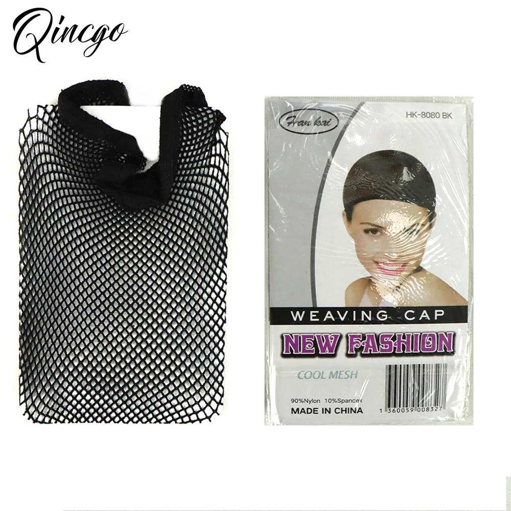 2/3/6Pcs Black Mesh Wig Caps Net Quality Hairnets With Elastic Mesh Weaving Wig Hair Net Making Caps For Women Halloween Cosplay hair nets