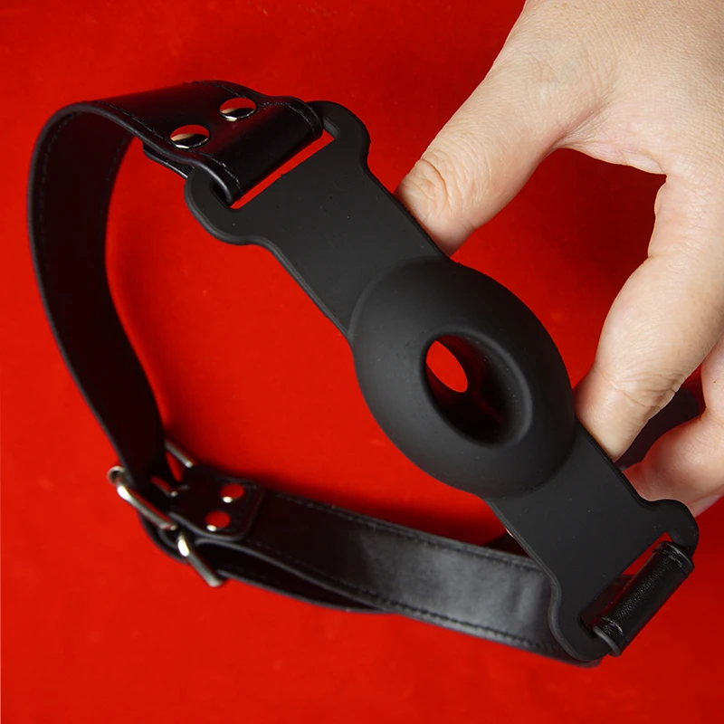 Silicone Ball Gag With Drool Saliva Hole,BDSM Gags Bondage,Submissive Restraints,Sex Toys for Couples,Role Play,Adult Games