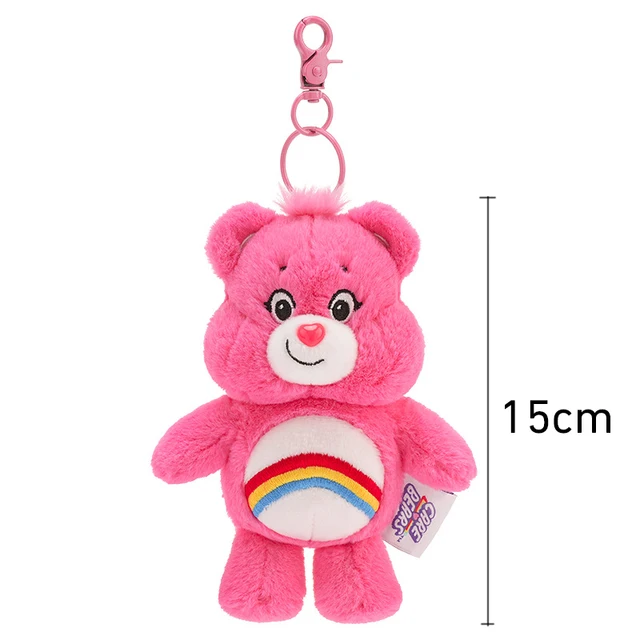 Sanrio Plush Kawaii Carebears Rainbown Bear Plush Anime Hobby Toy Keychain Bag Pendant with Sound Dolls Christmas Birthday Gifts 5 Sanrio Plush Kawaii Carebears Rainbown Bear Plush Anime Hobby Toy Keychain Bag Pendant with Sound Dolls Christmas Birthday Gifts 5