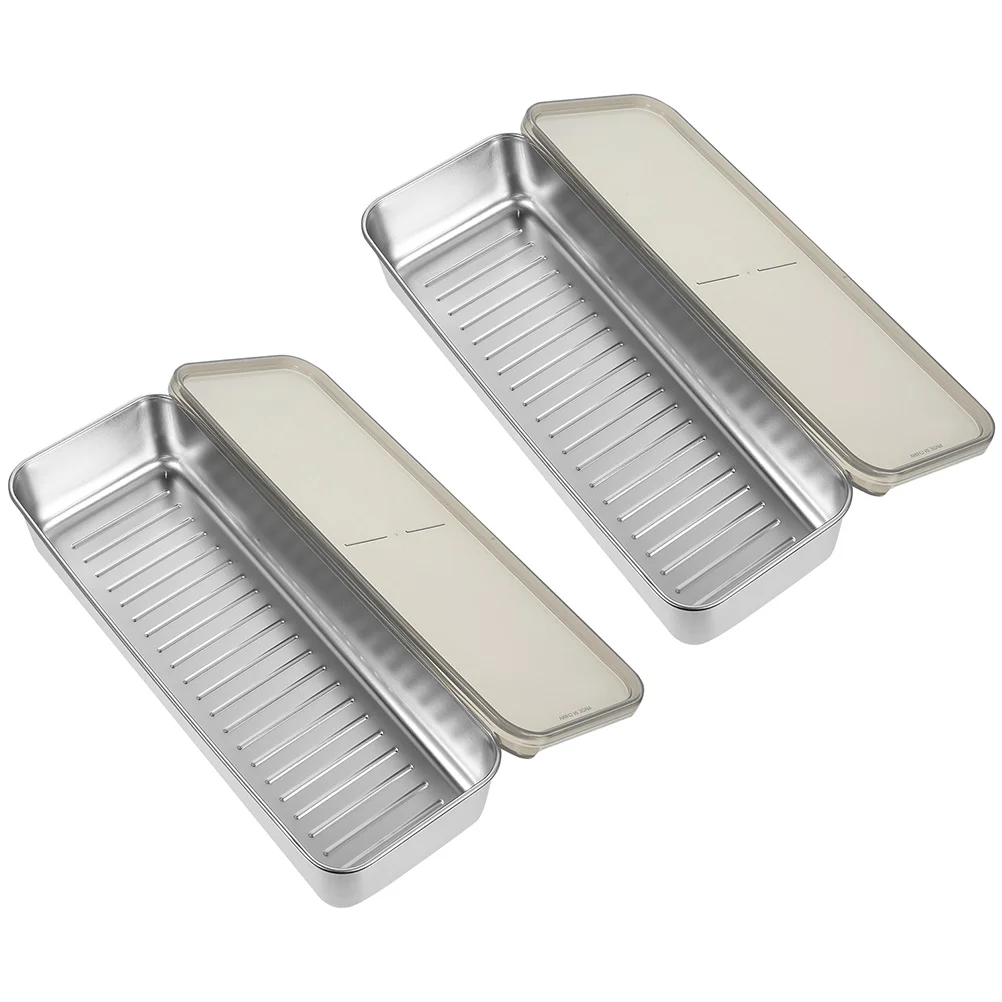 

Bacon Keeper Fresh Preservation Boxes Food Keepers Lunch Containers for Outdoor Freezer Storage Pancetta