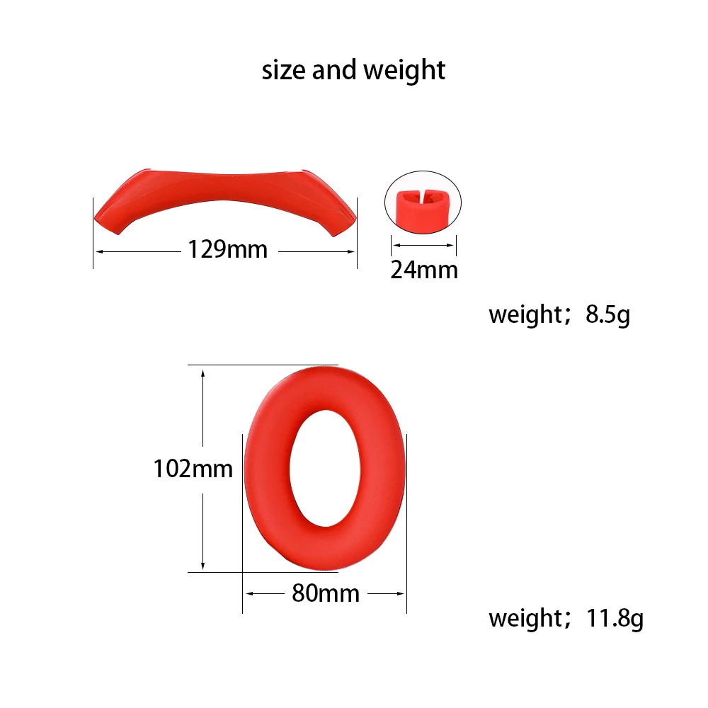 Quality Headphone Head Beam Cover for Sony WH-1000XM4 Earphone Silicone Protective Case 1000XM4 Headset Headbeam Protector