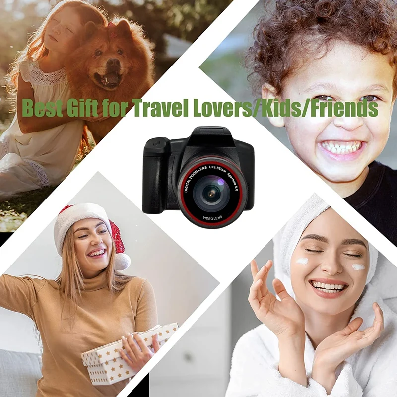 ABHS-XH05 SLR Digital Camera 2.8 Inch TFT Display 16 Million Pixels Small Household DV 16X Digital Zoom SLR DV Camera