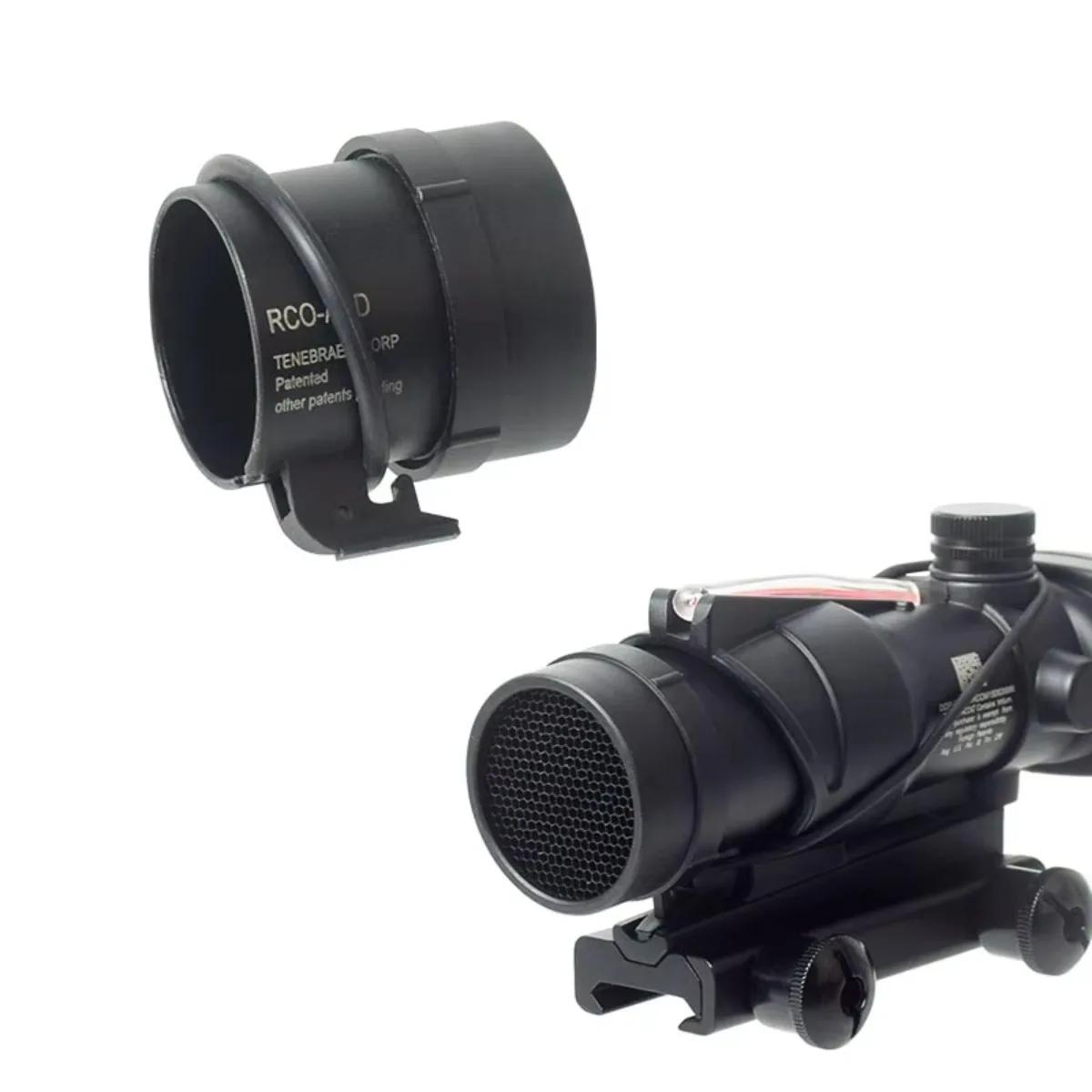 Tactical AOOG 1X32 4X32 Scope Killflash Metal Mesh Cover Cap Red Dot Reflex Sight Mount For AOOG 4x32 Hunting Gear Accessory