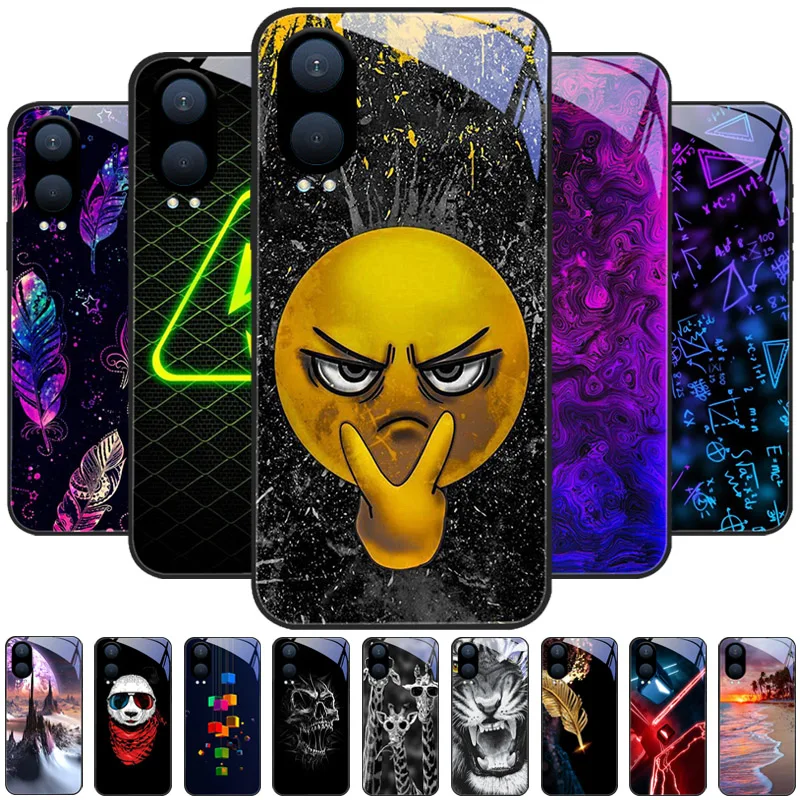 Enhanced Tempered Glass Phone Case for OnePlus Nord CE Series