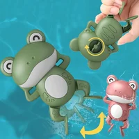 Cute Frogs Baby Bath Toys for Children New Baby Swimming Bath Toy Clockwork Bath Toys Brinquedos Infantil Игрушки Для Детей 1