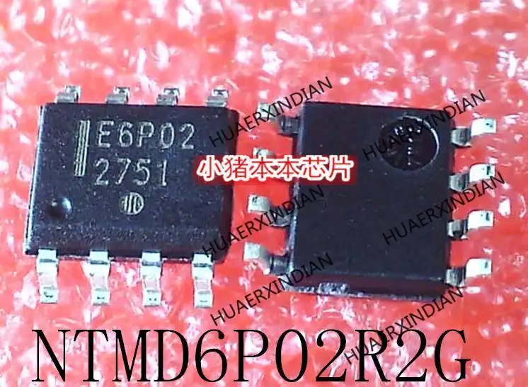 

Новая Оригинальная NTMD6P02R2G Printing E6P02 SOP-8 в наличии