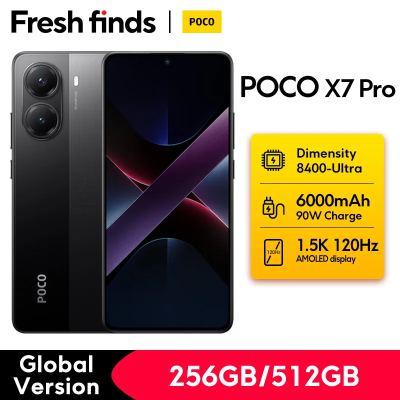 【新品】POCO X6 Pro 5G 8GB+256GB ブラック グローバル版 新品】POCO X6 Pro 5G 8GB+256GB ブラック グローバル版（POCO